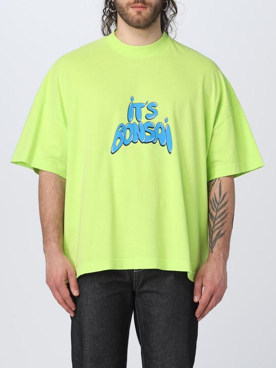 25FW 본사이 반팔 티셔츠 TS002003 ACIDGZ Acid Green