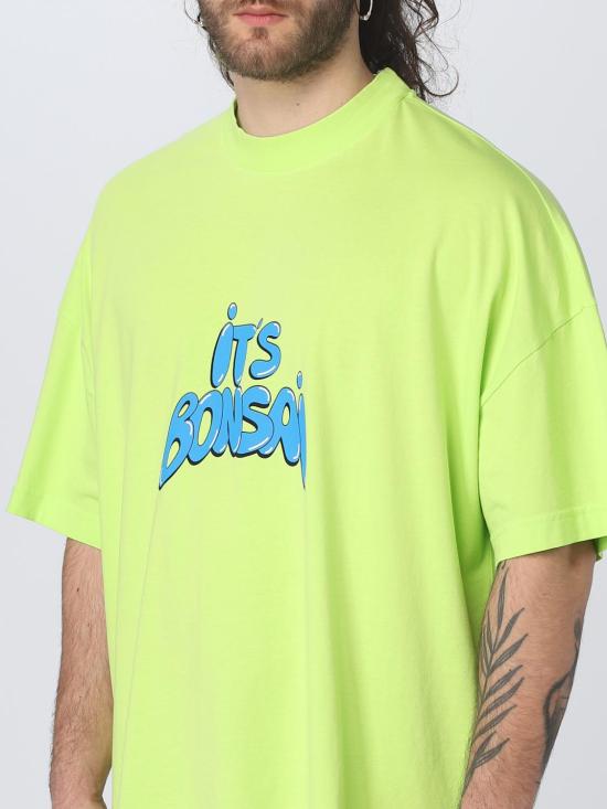 25FW 본사이 반팔 티셔츠 TS002003 ACIDGZ Acid Green - BONSAI