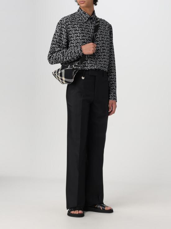  버버리 긴팔 셔츠 8087852 Black - BURBERRY