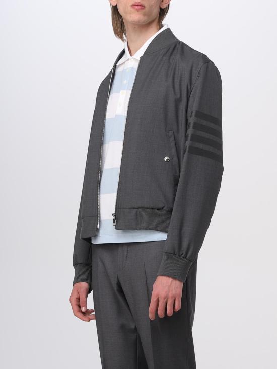 25FW 톰브라운 자켓 MJO030A06146 025 Grey 1 - THOM BROWNE