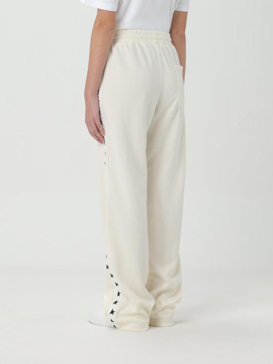 25FW 골든구스 스트레이트 팬츠 GWP00877P00052181347 Ivory - GOLDEN GOOSE