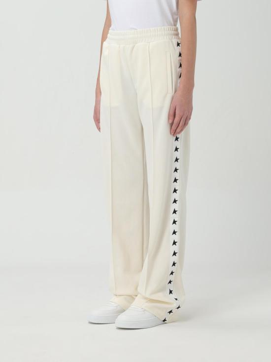 25FW 골든구스 스트레이트 팬츠 GWP00877P00052181347 Ivory - GOLDEN GOOSE