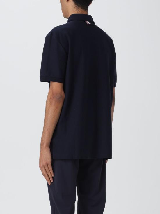 25FW 톰브라운 폴로 티셔츠 MJP196AJ0138 415 Blue - THOM BROWNE