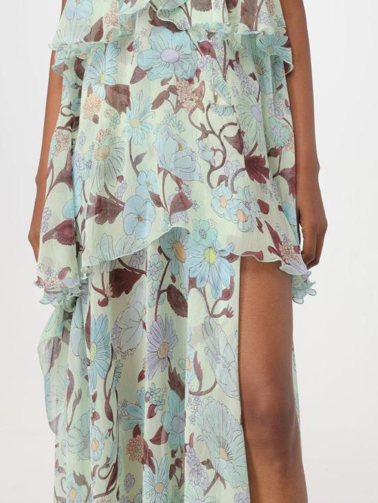 25FW 스텔라 맥카트니 롱 원피스 6A03403DS200 3945 Multicolor - STELLA MCCARTNEY