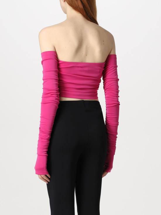 25FW 안다마네 민소매 티셔츠 T130705B CICLAMINO Cyclamen - ANDAMANE