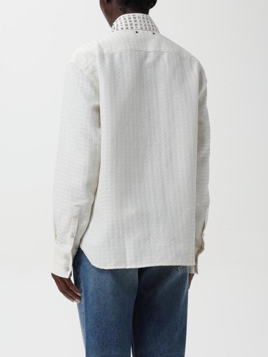 25FW 골든구스 셔츠 GWP02034P00166220103 White - GOLDEN GOOSE