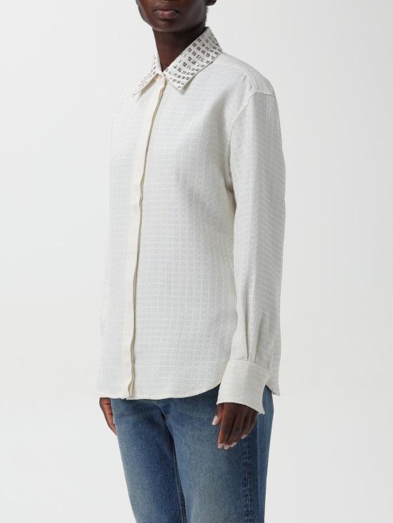 25FW 골든구스 셔츠 GWP02034P00166220103 White - GOLDEN GOOSE