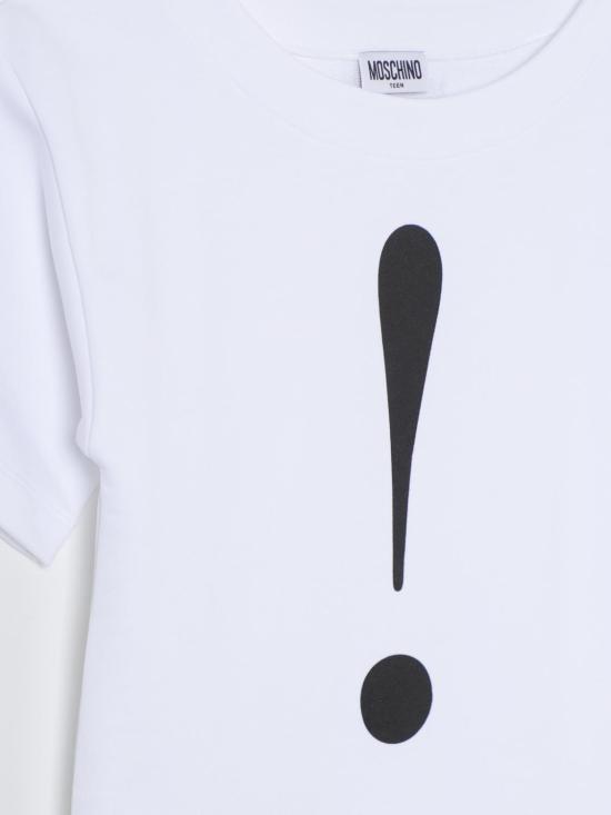 25FW [키즈] 모스키노 원피스 HDV0EZLCA75 10101 White - MOSCHINO