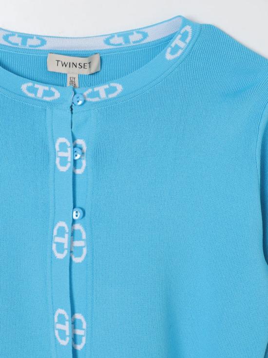  [키즈] 트윈셋 풀오버 241GJ3010 11492 Turquoise - TWINSET