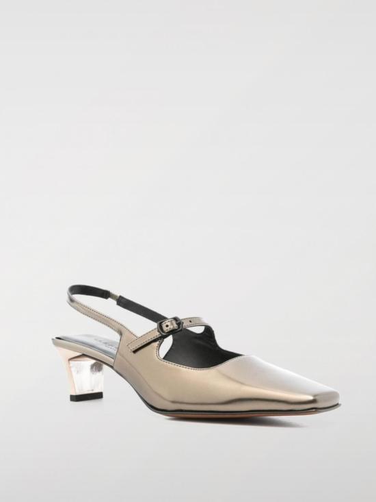  로베르 끌레제리 뮬/슬리퍼 SUZIE329642 742 Platinum - ROBERT CLERGERIE