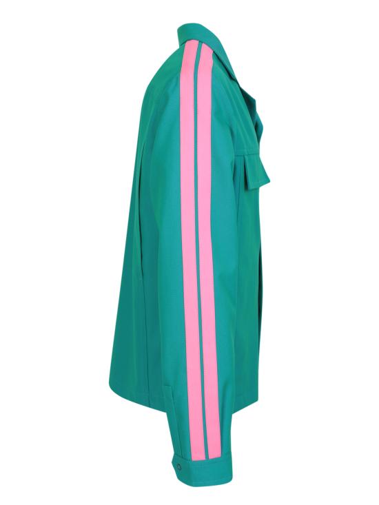  팜앤젤스 자켓 PMEM015S23 FAB002 4330 Blue - PALM ANGELS