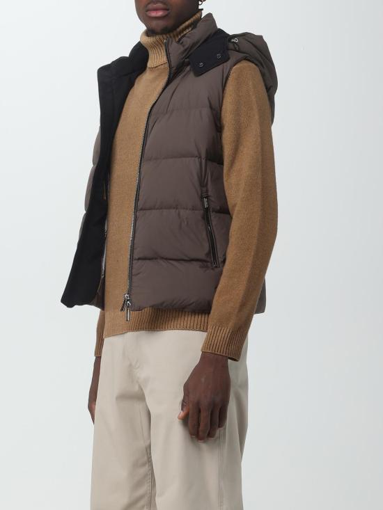 25FW 무레르 베스트 FIRESKT VISONE Brown - MOORER