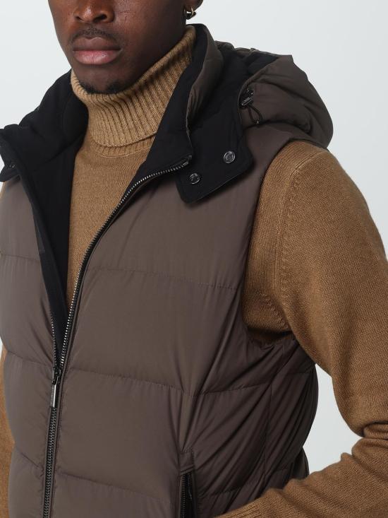 25FW 무레르 베스트 FIRESKT VISONE Brown - MOORER