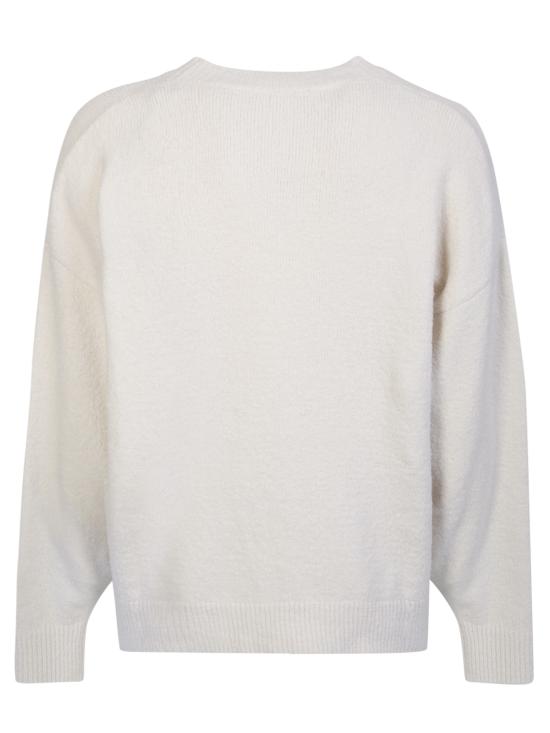  팜앤젤스 스웨터 PMHE007S23 KNI008 0384 White - PALM ANGELS