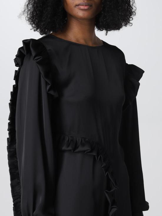 25FW 리메인 비르게 크리스텐센 미디 원피스 RM2206 1000 Black - REMAIN BIRGER CHRISTENSEN