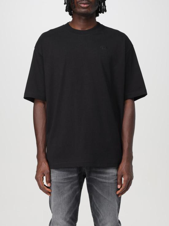 25FW 디젤 반팔 티셔츠 A113020HGAM 9XX Black
