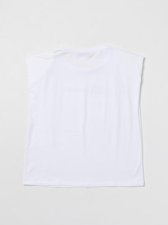  [키즈] 미스블루마린 티셔츠 IA4157J5003 06484 White 1 - MISS BLUMARINE