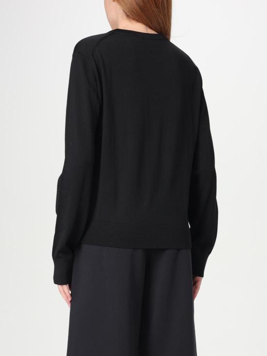 25SS 메종키츠네 베이비 폭스 패치 레귤러 스웨터 MW00816KT1036 P199 Black - MAISON KITSUNE