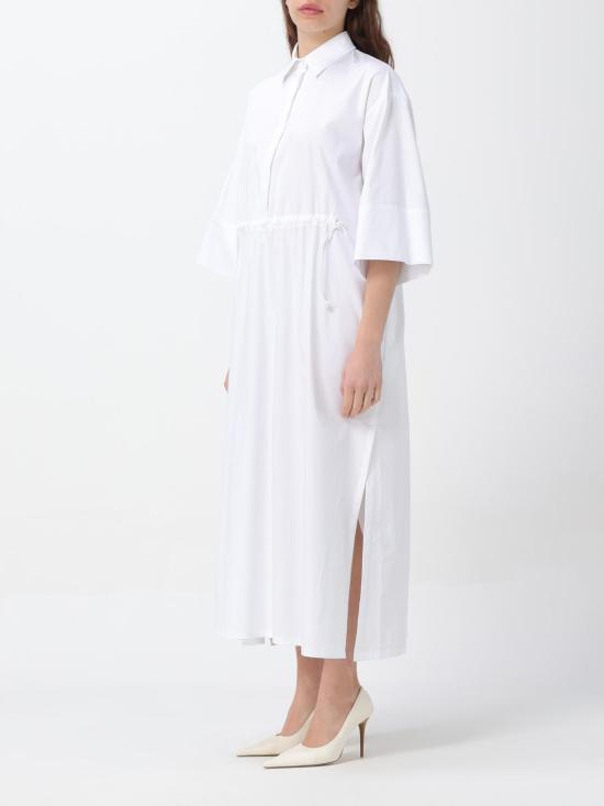 25FW 막스마라 롱 원피스 2411221022600 006 White - MAX MARA