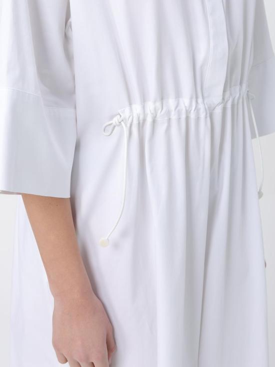 25FW 막스마라 롱 원피스 2411221022600 006 White - MAX MARA