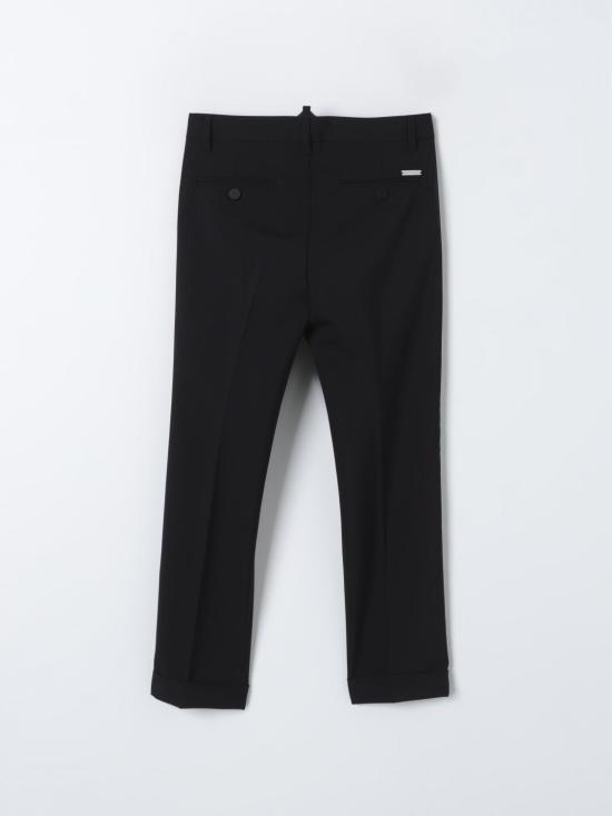 25FW [키즈] 디스퀘어드2 팬츠 DQ2276D0A8A DQ900 Black - DSQUARED2