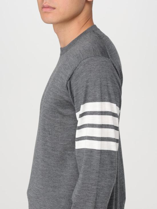 25FW 톰브라운 스웨터 MKA002AY1014 038 Grey 1 - THOM BROWNE