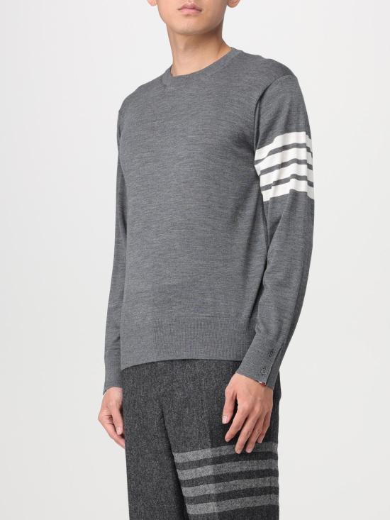 25FW 톰브라운 스웨터 MKA002AY1014 038 Grey 1 - THOM BROWNE