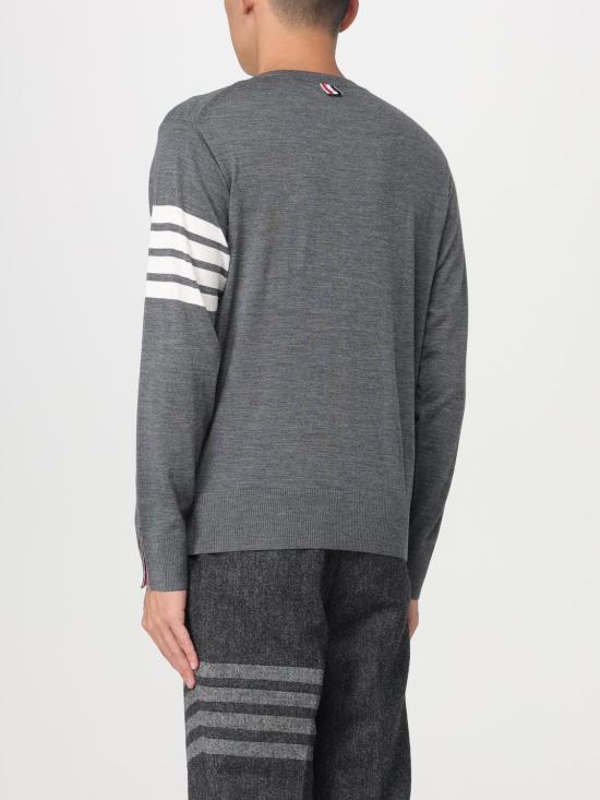 25FW 톰브라운 스웨터 MKA002AY1014 038 Grey 1 - THOM BROWNE