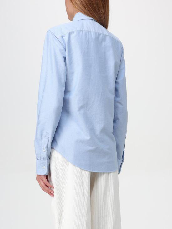 25FW 폴로 랄프로렌 포니 로고 옥스포드 셔츠 211891377 001 Blue - POLO RALPH LAUREN