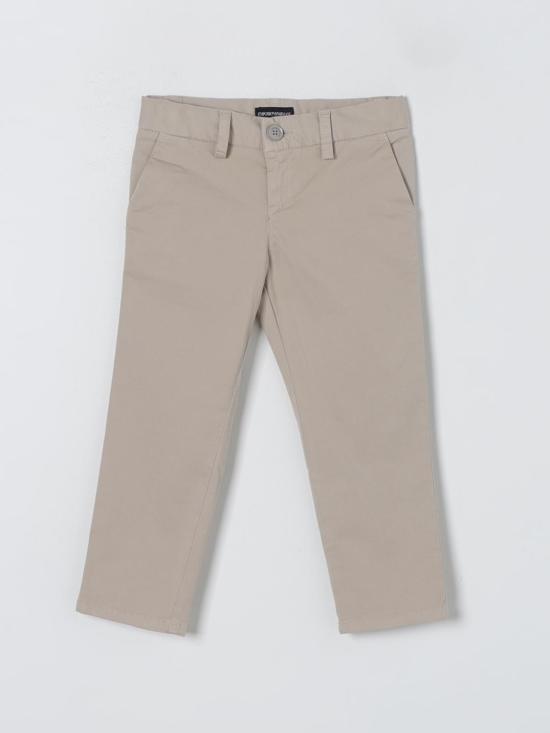 25FW [키즈] 엠포리오 아르마니 스트레이트 팬츠 8N4P604N6YZ 01M5 Beige
