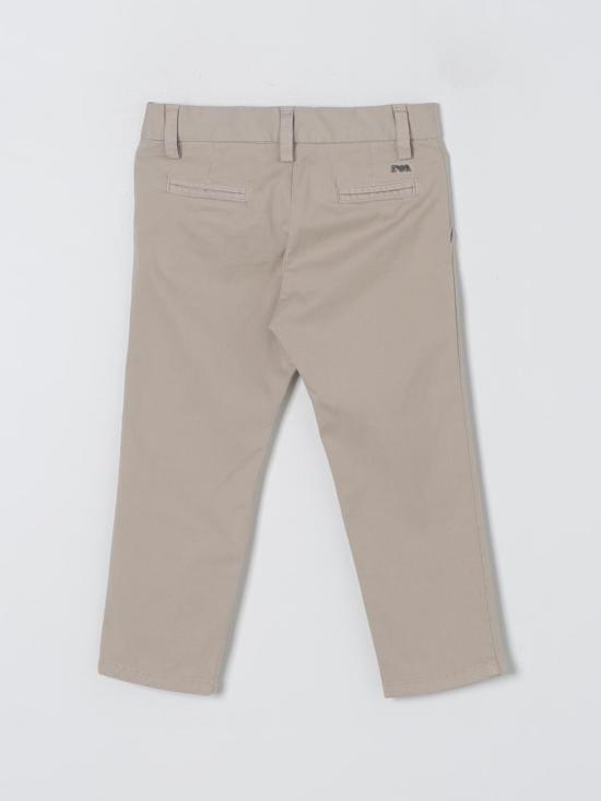 25FW [키즈] 엠포리오 아르마니 스트레이트 팬츠 8N4P604N6YZ 01M5 Beige - EMPORIO ARMANI