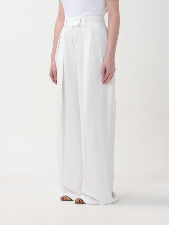 25FW 브루넬로 쿠치넬리 트레이닝/조거 팬츠 MH126P8512 C600 White - BRUNELLO CUCINELLI