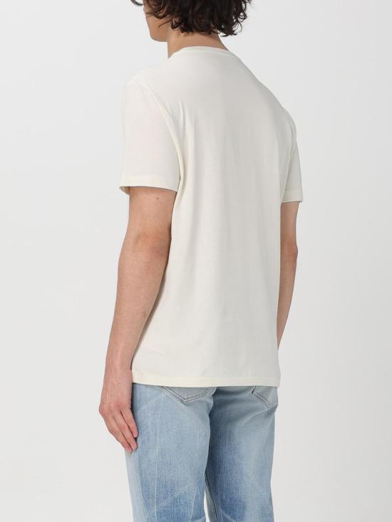 26SS 폴로 랄프로렌 포니로고 자수 반팔 티셔츠 710671438350 Ecru - POLO RALPH LAUREN