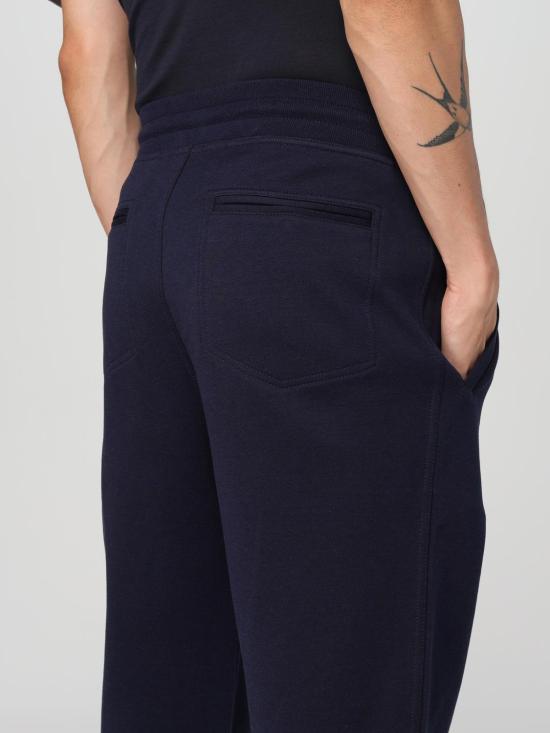 25FW 브루넬로 쿠치넬리 트레이닝/조거 팬츠 MM8313233G C1265 Blue - BRUNELLO CUCINELLI