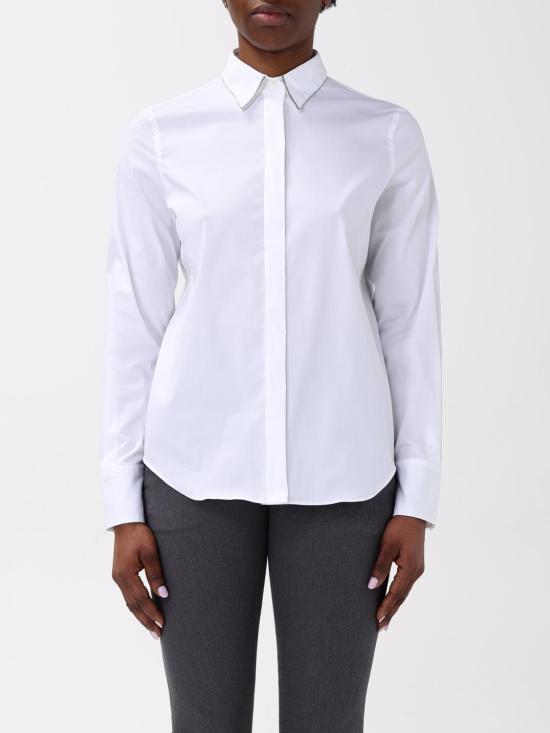 26SS 브루넬로 쿠치넬리 모닐리 셔츠 M0091MA606 C159 White