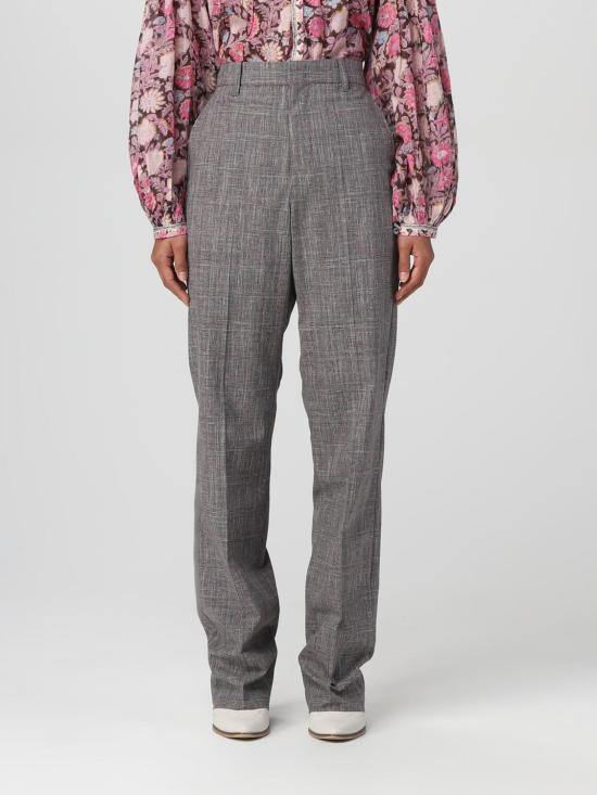 25FW 이자벨마랑에뚜왈 스트레이트 팬츠 PA0012FAA1F30E BKPK Pink