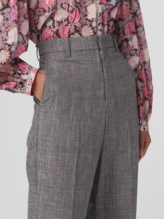 25FW 이자벨마랑에뚜왈 스트레이트 팬츠 PA0012FAA1F30E BKPK Pink - ISABEL MARANT ETOILE