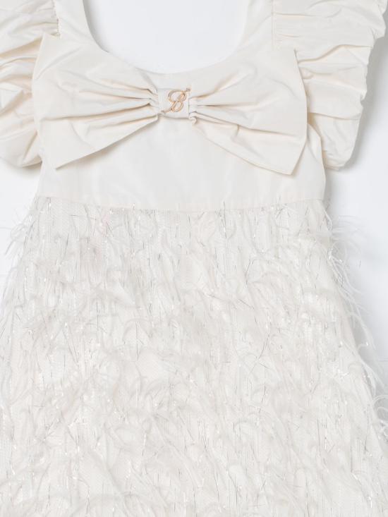  [키즈] 미스블루마린 원피스 IA4058T3800 10602 White - MISS BLUMARINE