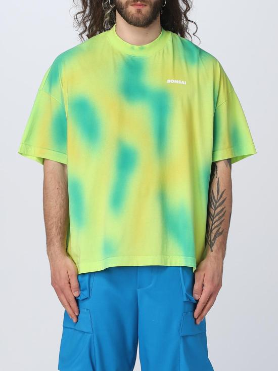 25FW 본사이 반팔 티셔츠 TS002001 SPRAY1 Multicolor