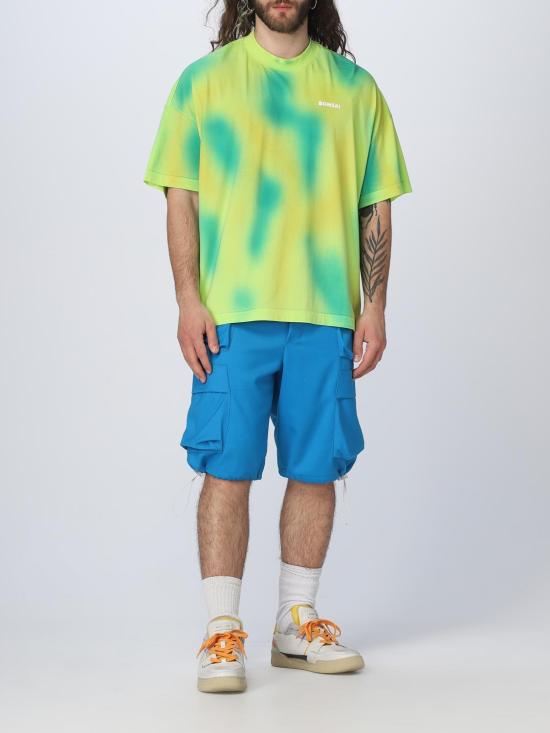 25FW 본사이 반팔 티셔츠 TS002001 SPRAY1 Multicolor - BONSAI