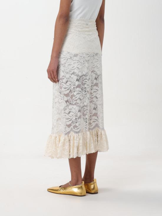 26SS 파코라반 스커트 24PJJU501PA0170 P105 White - PACO RABANNE