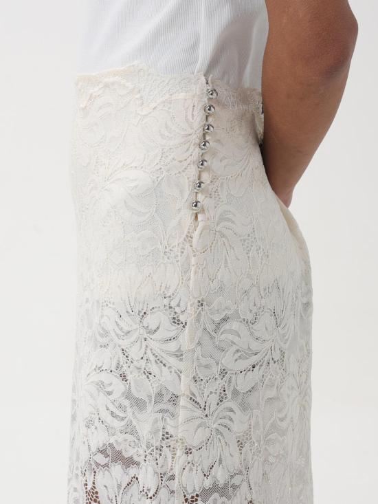 26SS 파코라반 스커트 24PJJU501PA0170 P105 White - PACO RABANNE