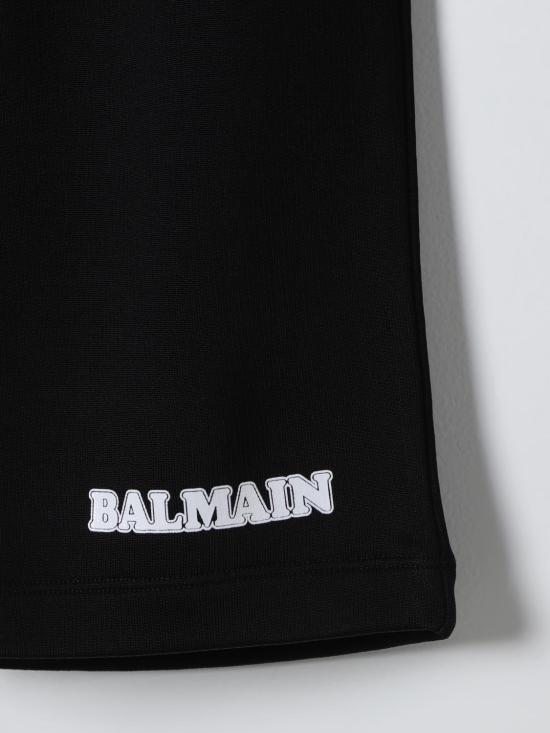 25FW [키즈] 발망 쇼츠/버뮤다 BU6Q39Z1869 930BC Black - BALMAIN