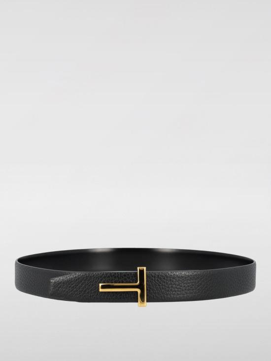 25FW 톰포드 레귤러 벨트 WB207LCL156G 1N001 Black - TOMFORD