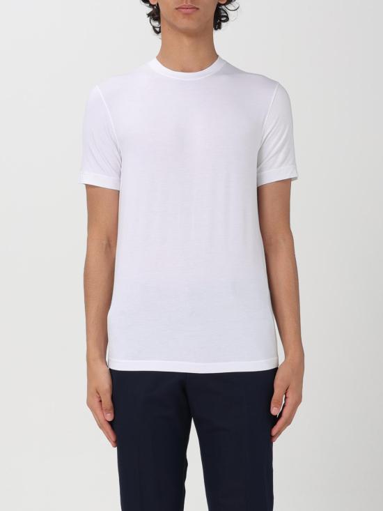 26FW 조르지오 아르마니 반팔 티셔츠 8NST62SJP4Z U090 White