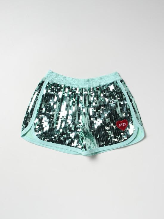 25FW [키즈] 누메로벤투노 쇼츠/버뮤다 N21604N0250 0N508 Green