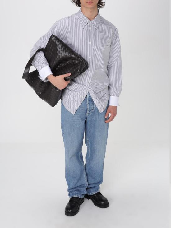  보테가베네타 긴팔 셔츠 786340V3ZA0 1160 Grey - BOTTEGA VENETA