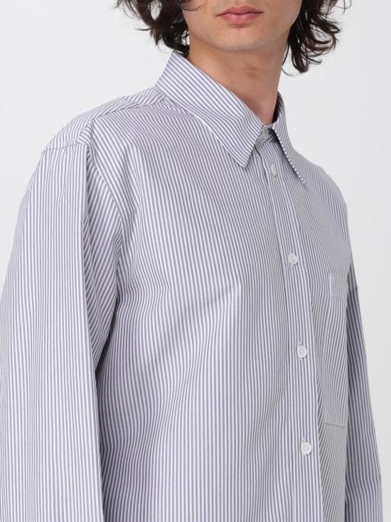  보테가베네타 긴팔 셔츠 786340V3ZA0 1160 Grey - BOTTEGA VENETA
