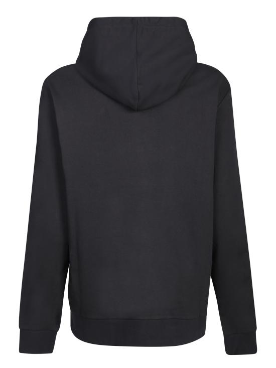  발망 후드 티셔츠 AH0JT047 GC87 EGP Black - BALMAIN