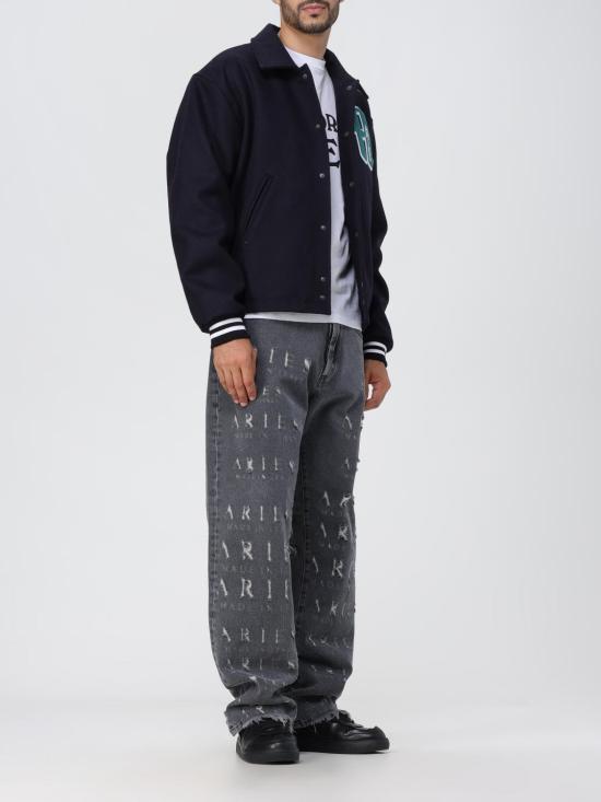 25FW 에리즈 어라이즈 자켓 FUAR70201 BLK Black - ARIES ARISE